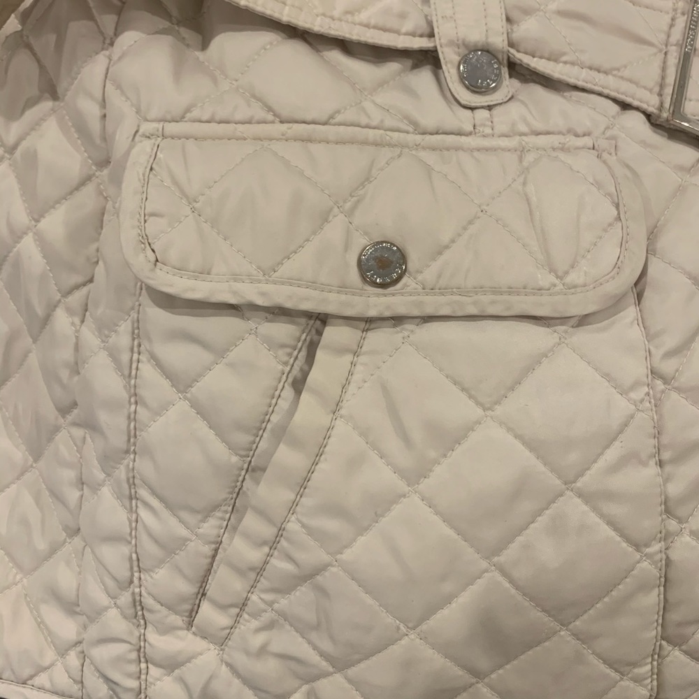 Laundry-Shelli Segal Quilted Jacket Removable Hood - Picture 8 of 12